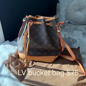 LV bucket bag